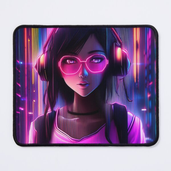 Item preview, Late Night Neon Female Gamer designed and sold by TeachersCubby.