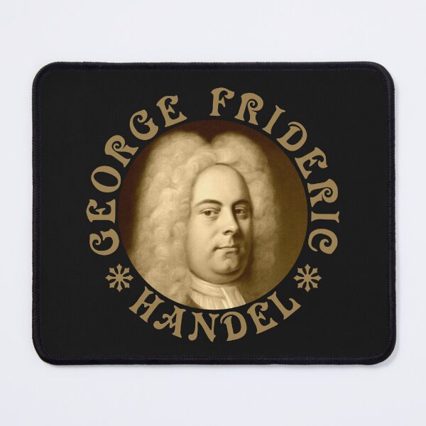 Item preview, George Frideric Handel - Vintage Design - Old Gold - RB designed and sold by GrandArtists.