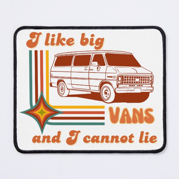 Item preview, I like big vans and I cannot lie designed and sold by im-a-librarian.