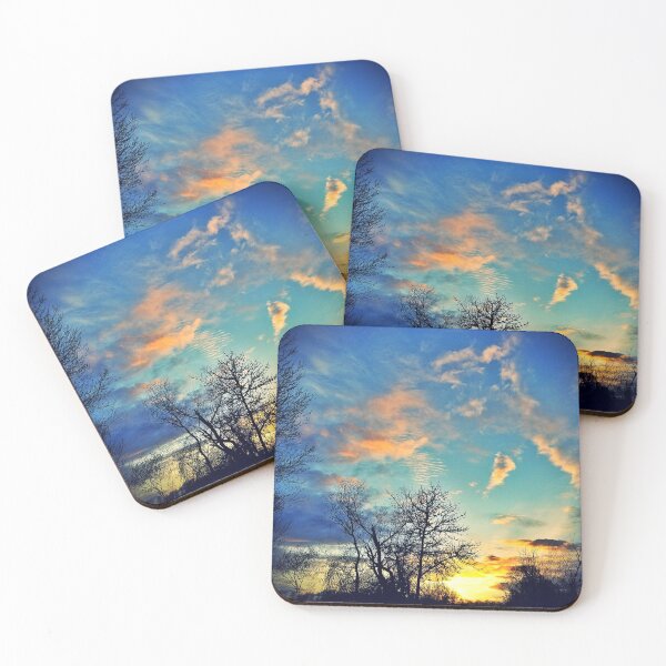 Item preview, Beautiful Blue Sky at Sunrise in the West designed and sold by Robyn Eggs Art.