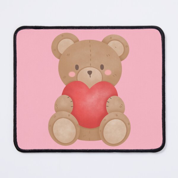 Item preview, Cute teddy bear with heart designed and sold by FernGiArtWork.