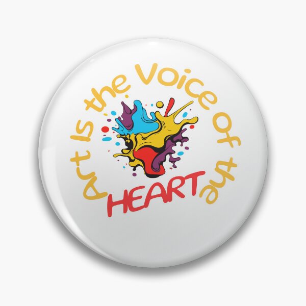 Item preview, Art is the Voice of the Heart Artsy designed and sold by SvetsShirts.