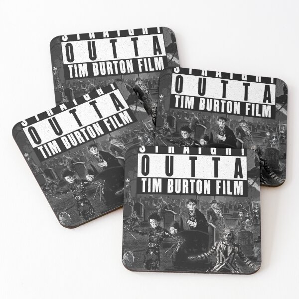 Item preview, Tim Burton Film Collage Poster 80s 90s designed and sold by brad2ecla.