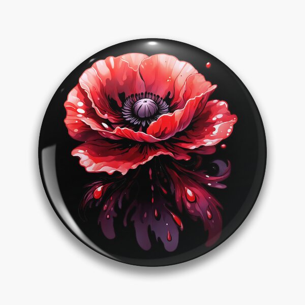 Aperçu de l'œuvre Coquelicot créée et vendue par CJdesignStudio.