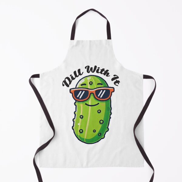 Item preview, Dill With It (black text) designed and sold by OlivDesignsCo.
