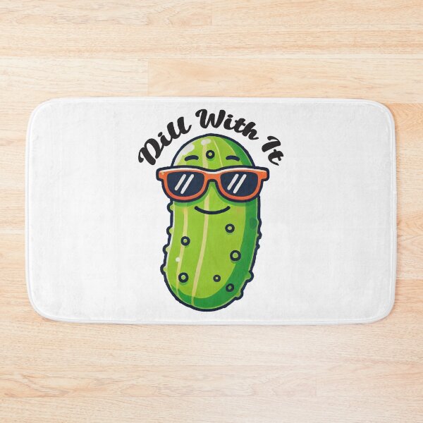 Item preview, Dill With It (black text) designed and sold by OlivDesignsCo.