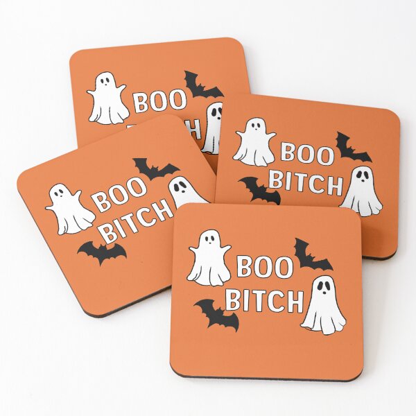 Item preview, Boo Bitch Ghosts and Bats Print designed and sold by Abby B.