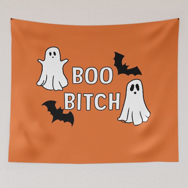 Item preview, Boo Bitch Ghosts and Bats Print designed and sold by Abby B.