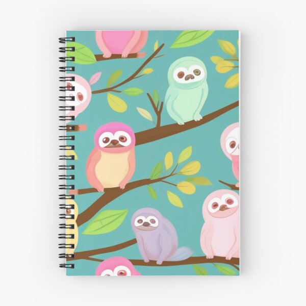 Item preview, Pastel sloths  designed and sold by Roxburylane.