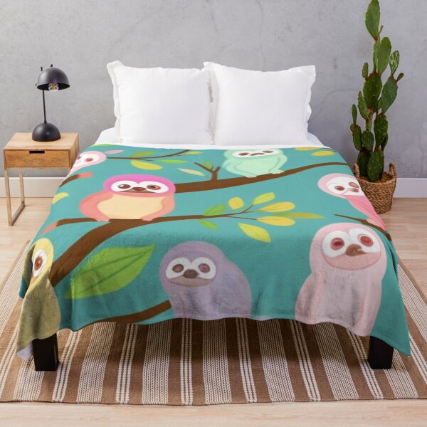 Item preview, Pastel sloths  designed and sold by Roxburylane.