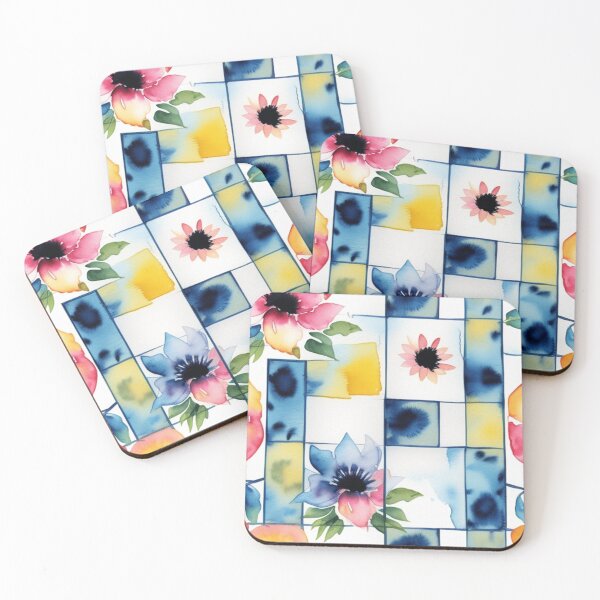 Item preview, Denim floral  designed and sold by Roxburylane.