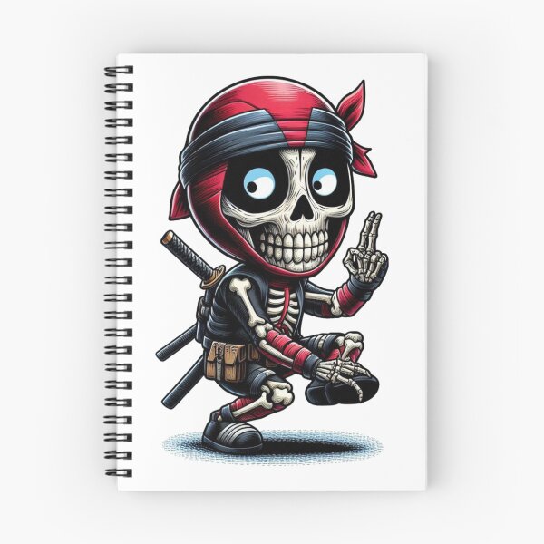 Item preview, Ninja Skull 2 designed and sold by WonderfulWacky.