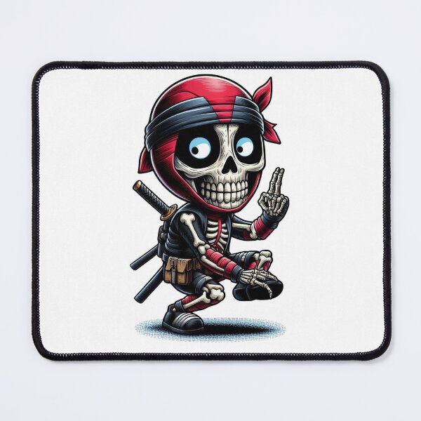Item preview, Ninja Skull 2 designed and sold by WonderfulWacky.