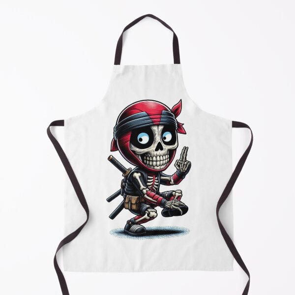 Item preview, Ninja Skull 2 designed and sold by WonderfulWacky.