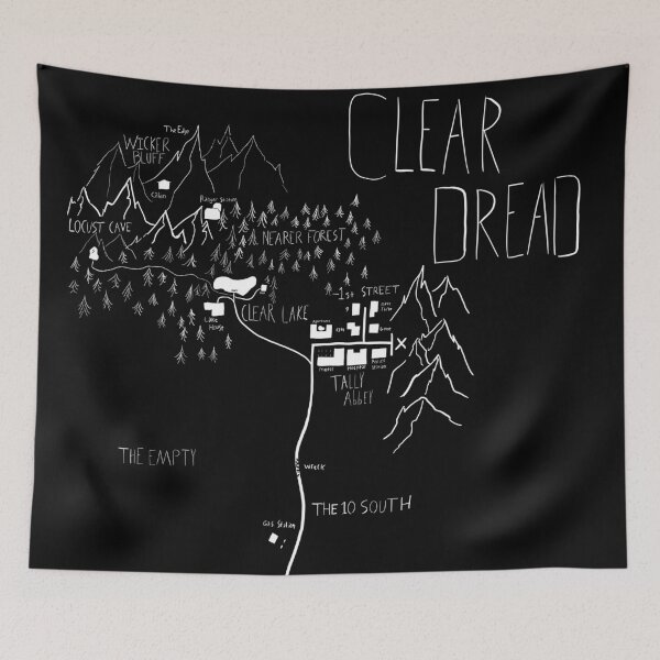 Item preview, Clear Dread Map designed and sold by Careless Corporation.