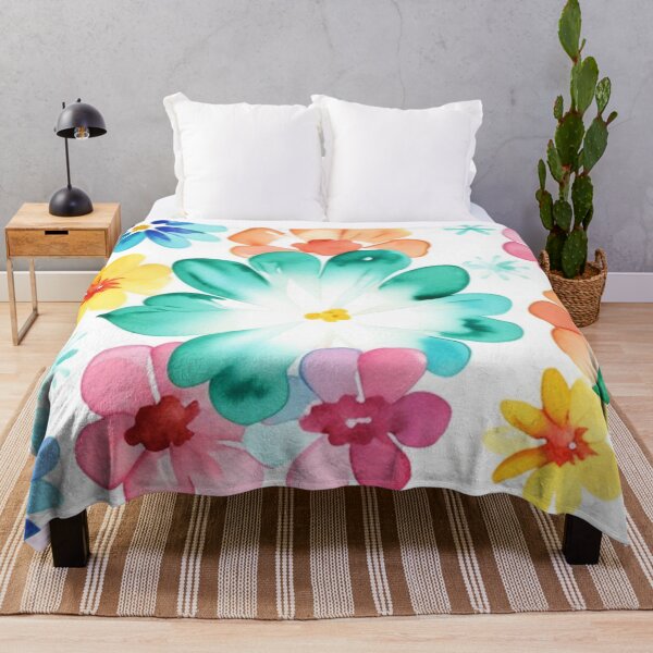 Item preview, Bright floral pattern  designed and sold by Roxburylane.
