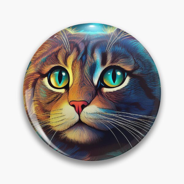 Item preview, Colourful AI Cat designed and sold by AussieAl.