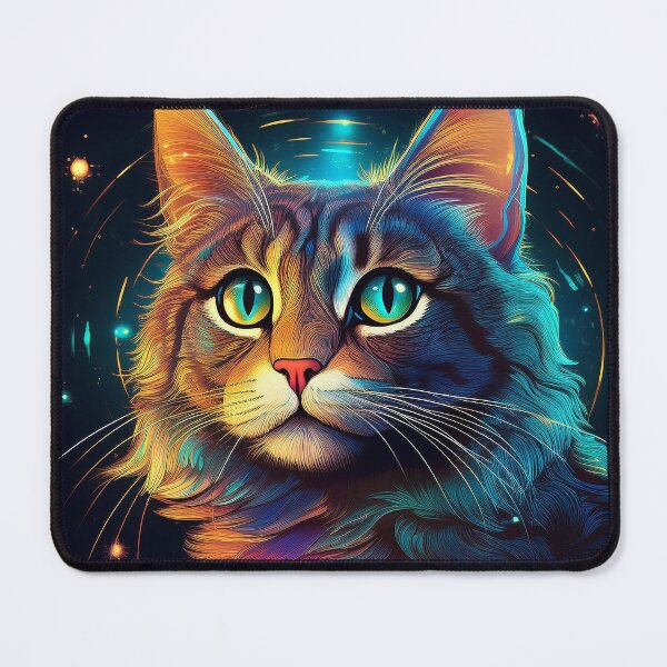 Item preview, Colourful AI Cat designed and sold by AussieAl.