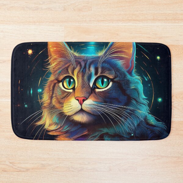 Item preview, Colourful AI Cat designed and sold by AussieAl.