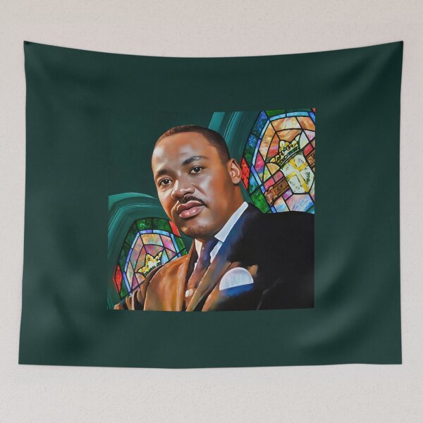 Item preview, MLK - Martin Luther King Jr. - Ebenezer Baptist Church - Oil Painting designed and sold by deusrex007.