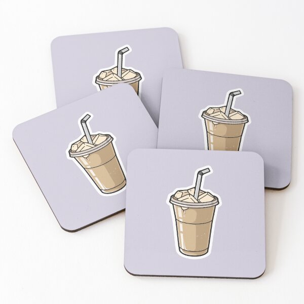 Item preview, Cute Iced Coffee Sticker designed and sold by ffatts.
