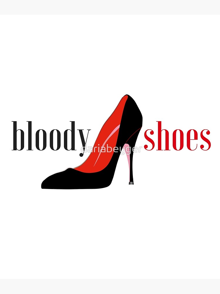 Bloody Shoes Wall Art for Sale