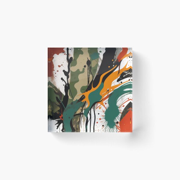 Item preview, A splash of camo designed and sold by Roxburylane.