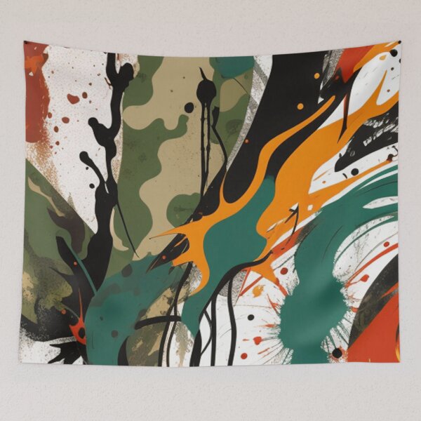 Item preview, A splash of camo designed and sold by Roxburylane.