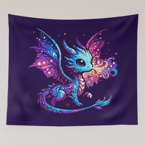 Item preview, Galaxy Baby Dragon designed and sold by SeGoArtDesign.