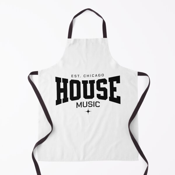 Item preview, HOUSE MUSIC - University Steez (black full) designed and sold by Discothreadz.