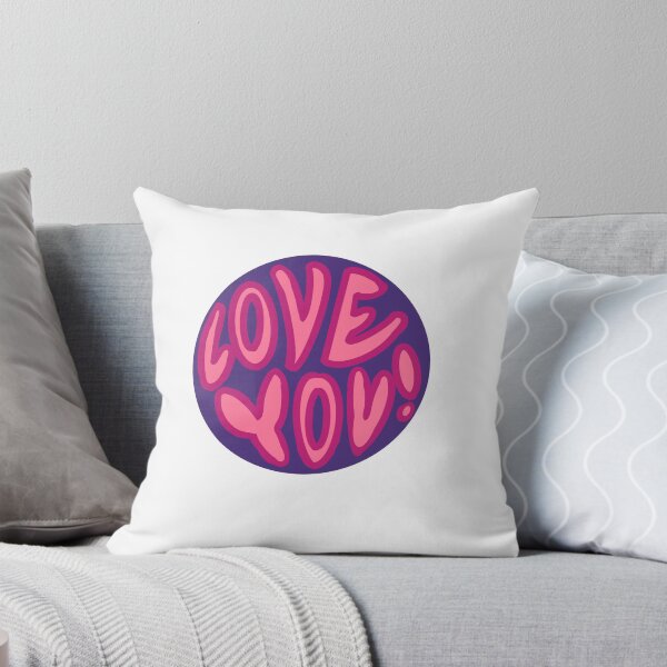 Item preview, Love You! Pink and Purple designed and sold by ZadieVaughn01.