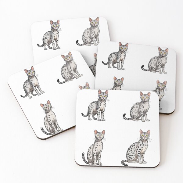 Item preview, Gatos Mau egipcios designed and sold by TheAnimalZ00.