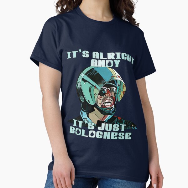 Item preview, "It's Just Bolognese" Hot Fuzz T-shirt designed and sold by TeevTees.