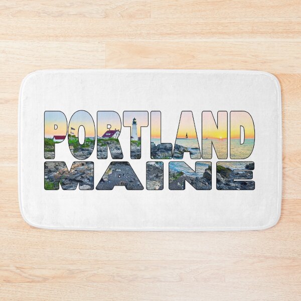 Item preview, PORTLAND Maine - USA Lighthouse on Stunning Sunrise designed and sold by Adam Gormley.