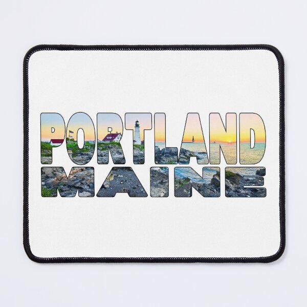Item preview, PORTLAND Maine - USA Lighthouse on Stunning Sunrise designed and sold by Adam Gormley.