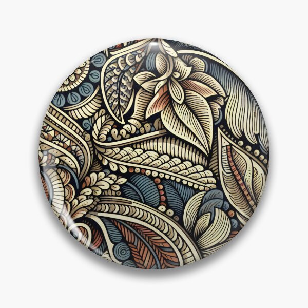 Item preview, Vintage French Feathers Pattern designed and sold by Travelcases.