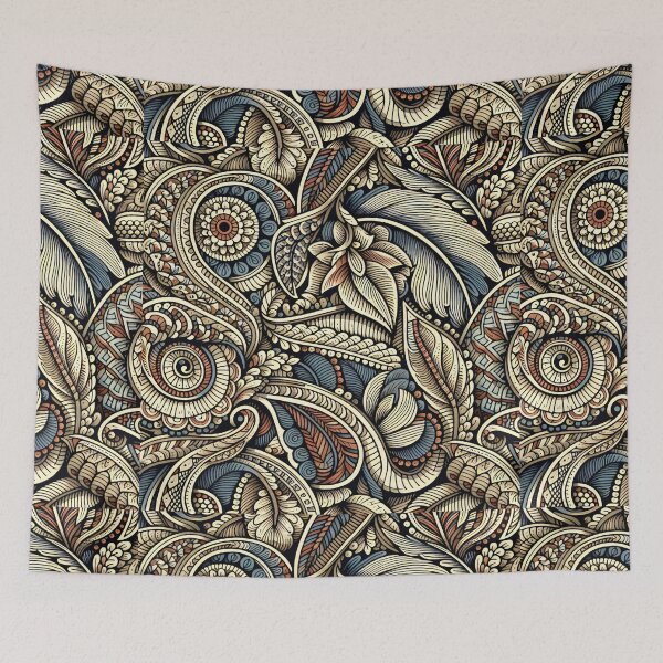 Item preview, Vintage French Feathers Pattern designed and sold by Travelcases.