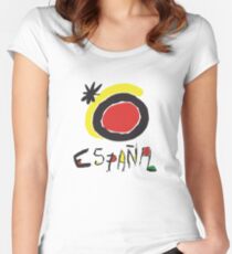 Spain - España Women's Fitted Scoop T-Shirt