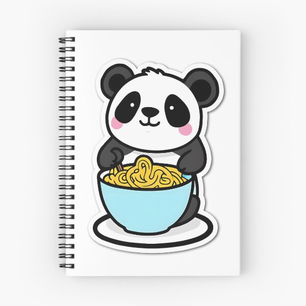 Item preview, dining panda designed and sold by aliraweb.