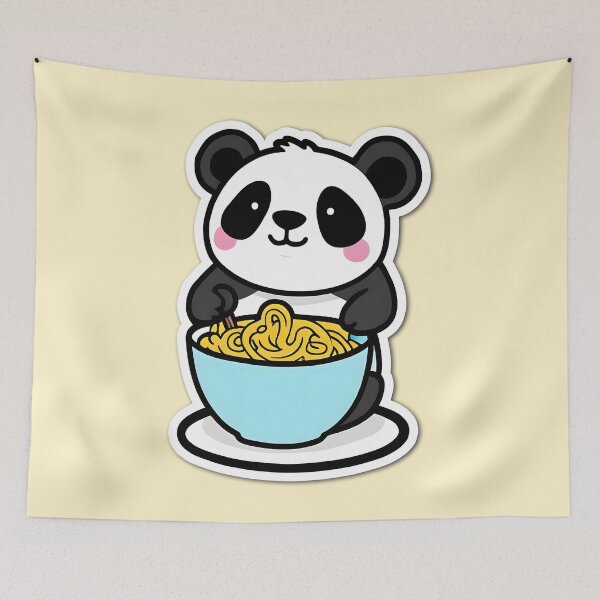 Item preview, dining panda designed and sold by aliraweb.