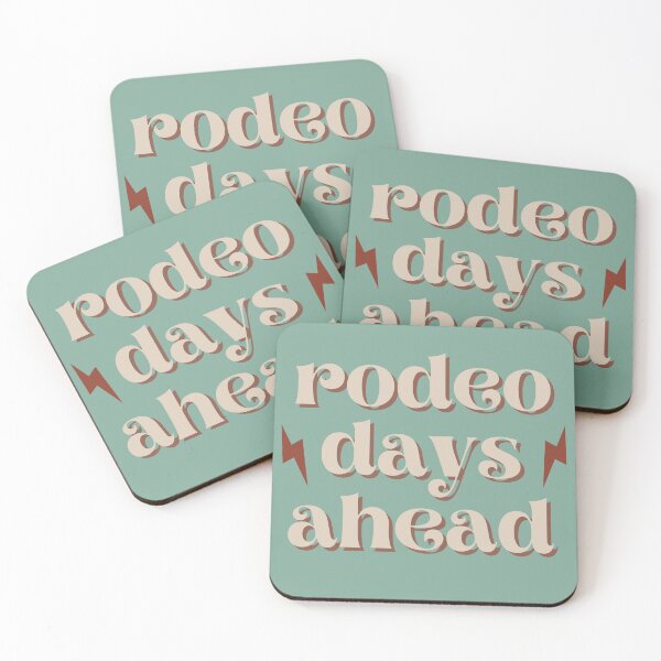 Item preview, Rodeo Days Ahead | western, cowgirl, Wild West, horse girl, country, ranch designed and sold by ReadyandRowdy.