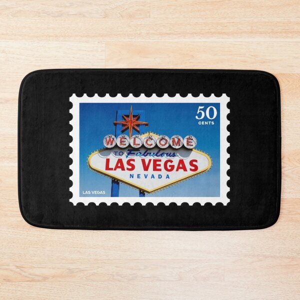 Item preview, Las Vegas, vintage travel stamp designed and sold by RabbitK.