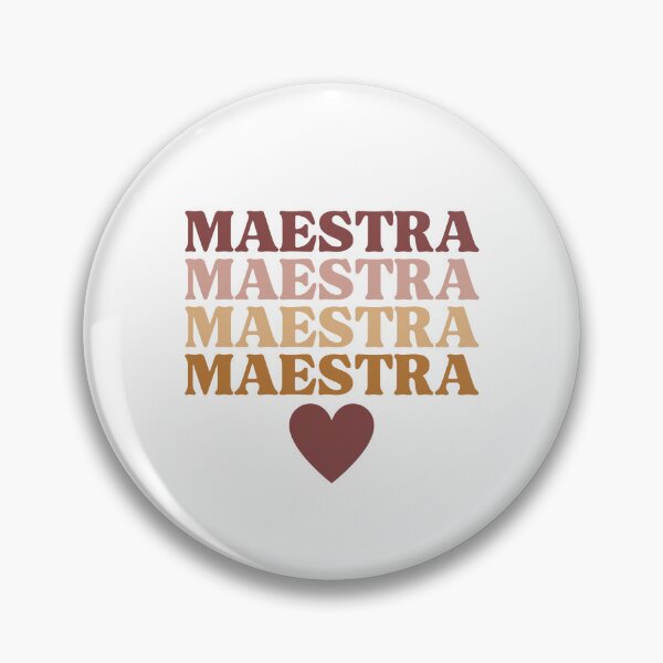 Item preview, Maestra with heart designed and sold by ModamaestraDana.