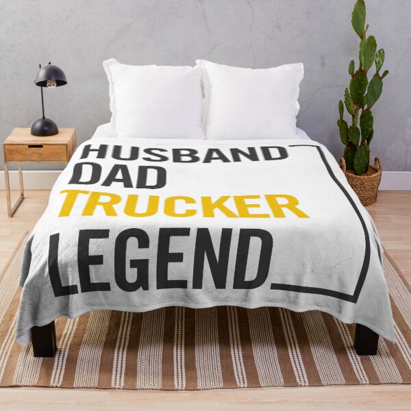 Item preview, "Trucker Dad Life: Proud Husband, Legendary Father, Road Warrior" designed and sold by artworkathome.