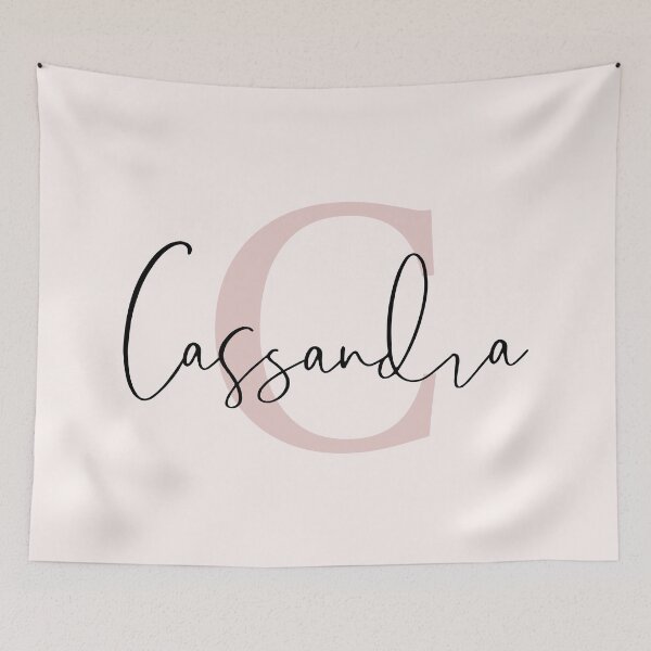 Item preview, Cassandra - Custom name on black cursive font  designed and sold by To the Lua.