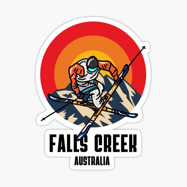 Item preview, Falls Creek Ski Resort Australia designed and sold by sydney-syder.