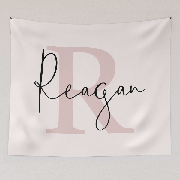 Item preview, Reagan - Custom name on black cursive font  designed and sold by To the Lua.