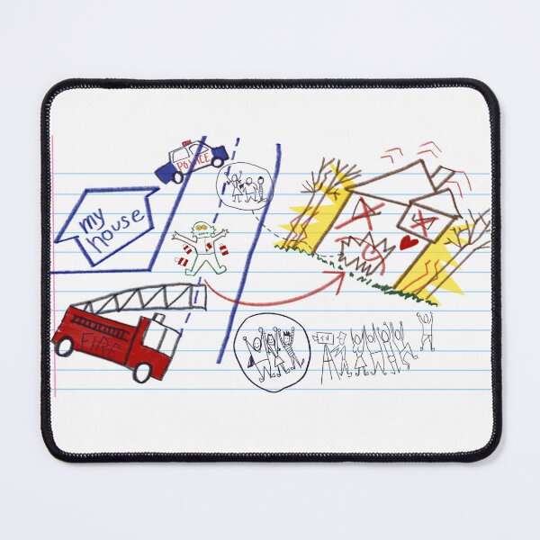 Item preview, Monster House (2006) Doodle Dummy Plan Lined Paper designed and sold by bunnypuppet.