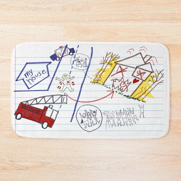 Item preview, Monster House (2006) Doodle Dummy Plan Lined Paper designed and sold by bunnypuppet.