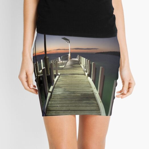 After the Sunset - Safety Beach jetty Mini Skirt